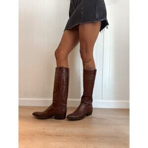Vintage Brown Riding Boots